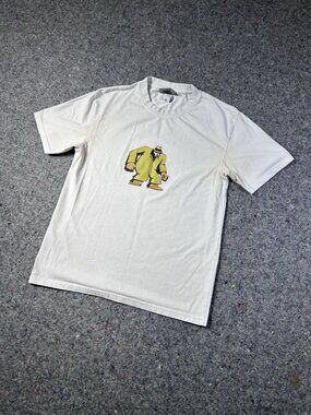 Vintage Y2K MF Doom Stones Throw Records Madvillain Raptees 00s Tshirt Band M